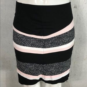 White House Black Market Tiered Colorblock Pencil